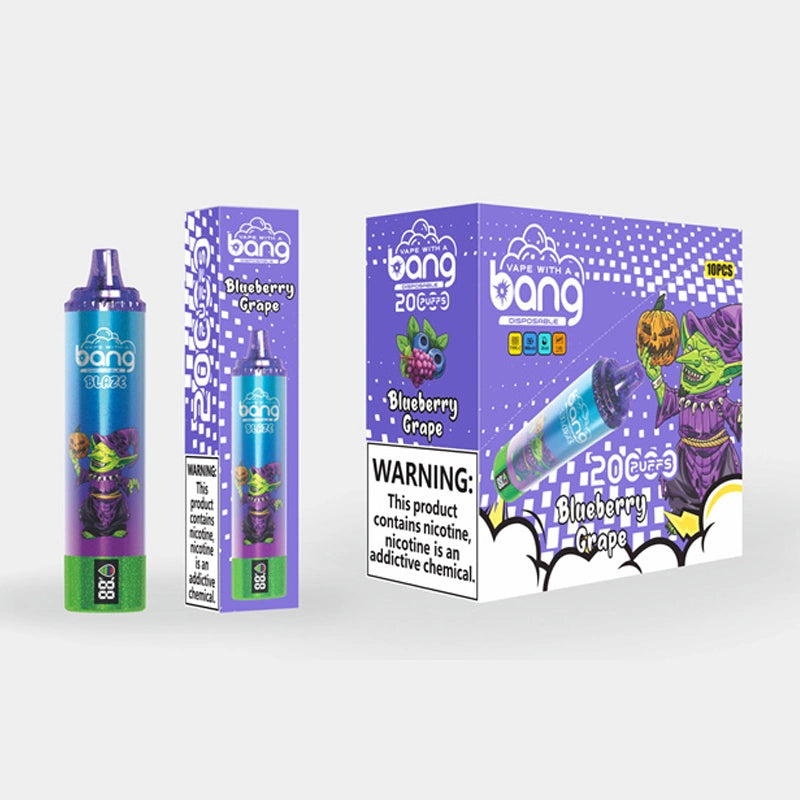Bang Blaze 20000 Puffs 20K Smart Screen Vape jetable Wholesale E Cigarettes