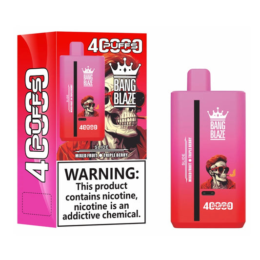 1PC Wholesale Bang Blaze 40000 Puffs Cheap 2 in 1 Disposable Vape 40K Double Flavors Shop Online 2PC 5PC