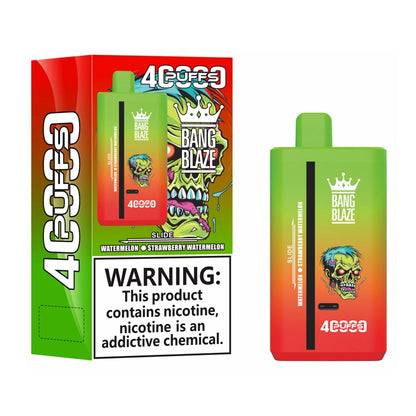 1PC Wholesale Bang Blaze 40000 Puffs Cheap 2 in 1 Disposable Vape 40K Double Flavors Shop Online 2PC 5PC