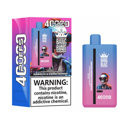 1PC Wholesale Bang Blaze 40000 Puffs Cheap 2 in 1 Disposable Vape 40K Double Flavors Shop Online 2PC 5PC