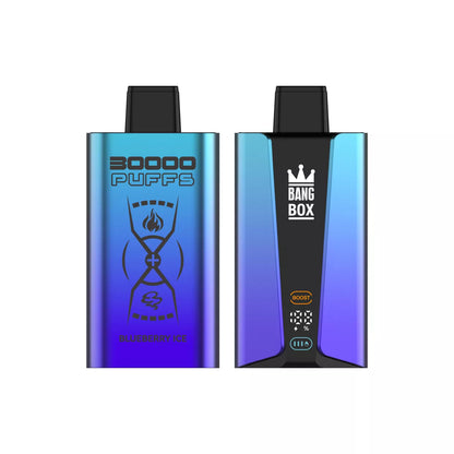 Bang Box 30000 Puffs Dual Mesh 0% 2% 3% 5% Low Nicotine Bulk Buy Rechargeable Disposable Vapes Pen Wholesale