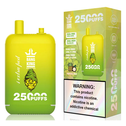 EU Warehouse Bang King 25000 Puffs Dual Pods 2025 Disposable Vape 25K Electronic Cigarette Wholesale