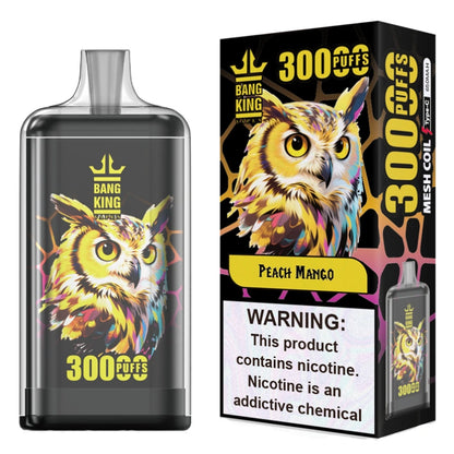 EU Warehouse 30000 Puffs Vape Fast Delivery Bang King Crystal Transparent Design Authentic Factory Cheap Price Tax Free