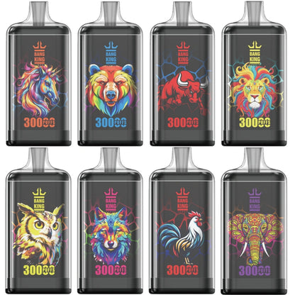 EU Warehouse 30000 Puffs Vape Fast Delivery Bang King Crystal Transparent Design Authentic Factory Cheap Price Tax Free