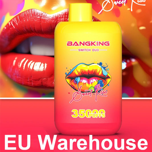 EU Warehouse 2 en 1 Bang King 35000 Puffs Duo Switch 35K Double Flavors 2025 Disposable Vape Shop Online