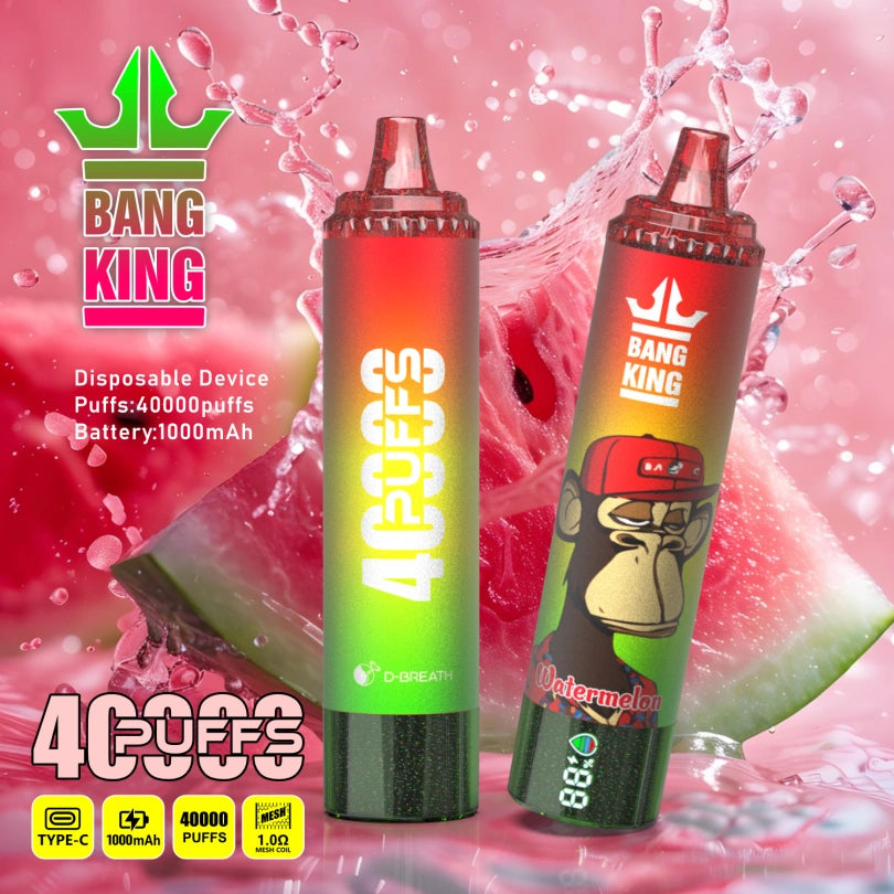 Bang King 40000 Puffs 40K Wholesale Vape Online Livraison Rapide Tax Free