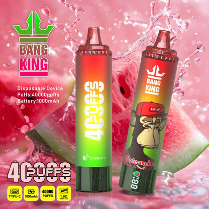 Bang King 40000 Puffs 40K Wholesale Vape Online Livraison Rapide Tax Free