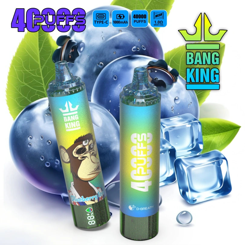 Bang King 40000 Puffs 40K Wholesale Vape Online Livraison Rapide Tax Free