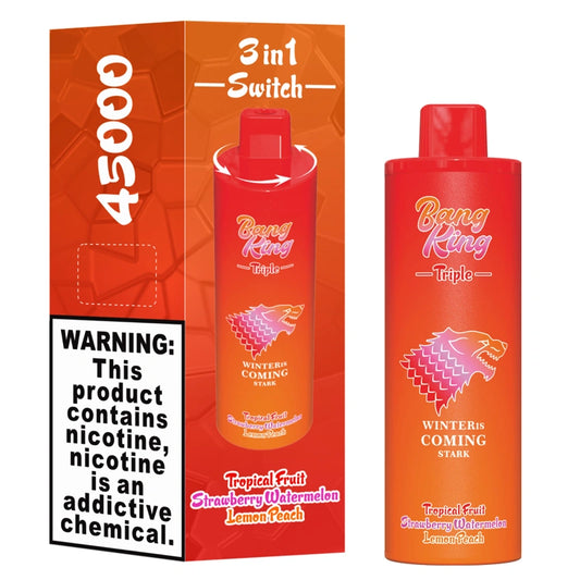 1pc 3 in 1 Bang King 45000 Puffs Cheap Disposable Vape Triple Flavors 45K Shop Online 2pc 5pc