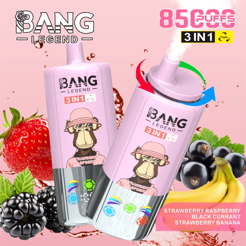 Bang 85000 Puffs 85K Legend 3 in 1 Flavors Switching Wholesale Vape Shop Best Disposable E Cigarette