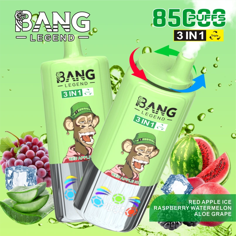 Bang 85000 Puffs 85K Legend 3 in 1 Flavors Switching Wholesale Vape Shop Best Disposable E Cigarette