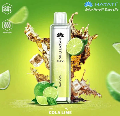 Hayati Pro Max 4000 Puffs  Box Of 10