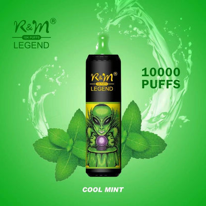 R&M Vape 10000K puffs  Disposable 20ML 850mah 19 Flavor Portable Stylish High-quality E-lectronic c igarette Vape E-liquid V aporizer Pod system Include Nicotine