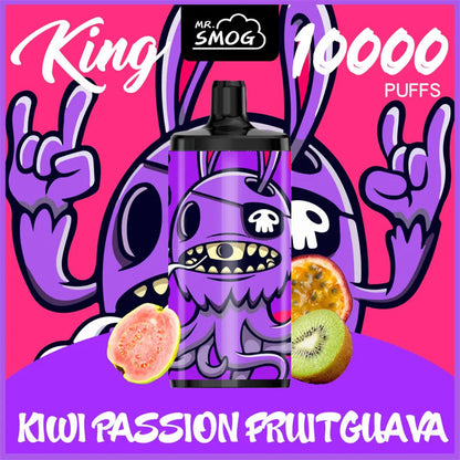 Original Vapsolo King 10000 Puffs Disposable E-Cigarettes 2% 5% 20ml Recharger Vape Vaper 10k Puff