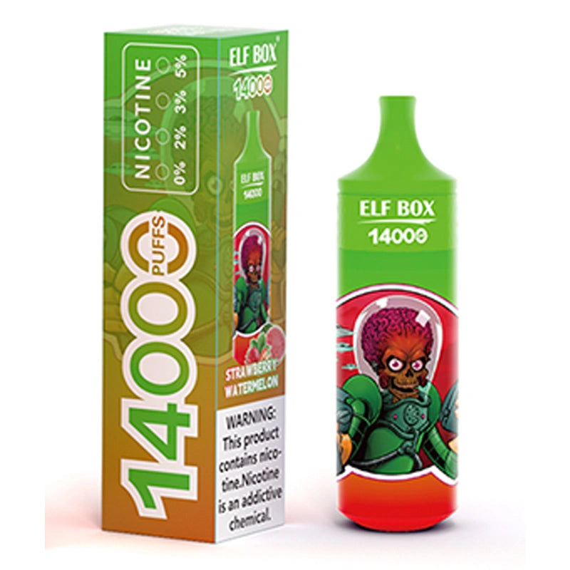 ELF BOX 14000 Puffs 14K Vape jetable RGB Light E Cigarettes Wholesale