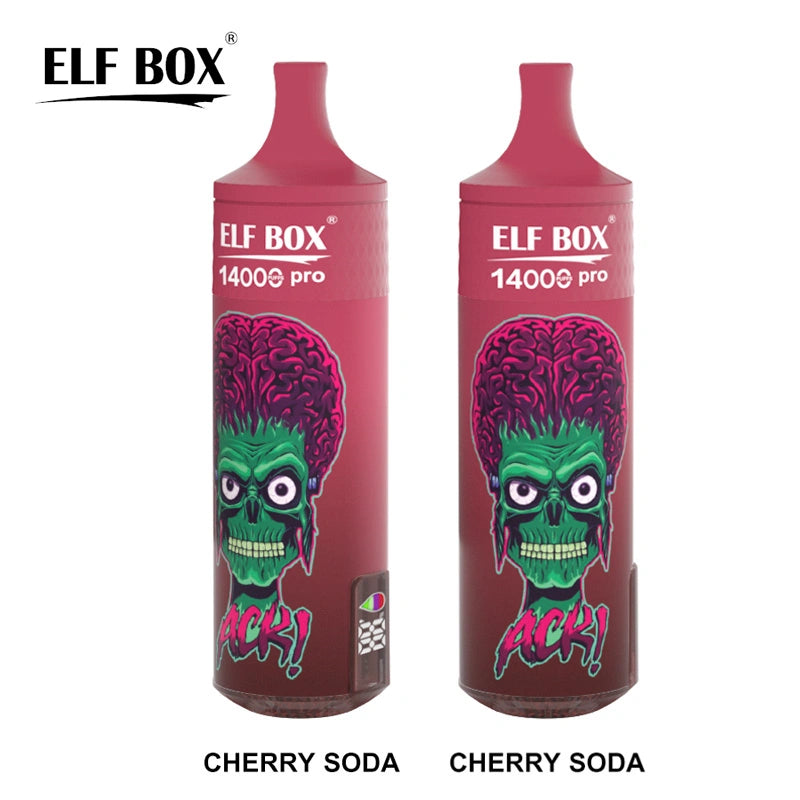 ELF BOX 14000 Puffs Pro 14K LED Screen Vape E Cigarettes jetables Wholesale