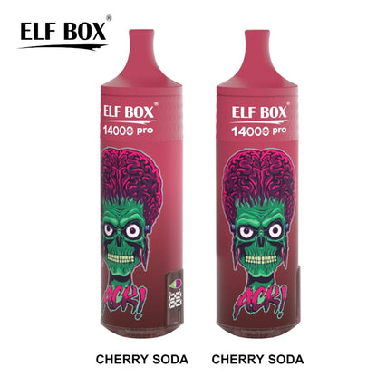 ELF BOX 14000 Puffs Pro 14K LED Screen Vape E Cigarettes jetables Wholesale