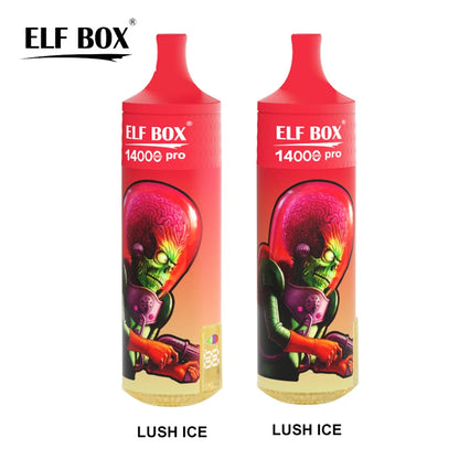 ELF BOX 14000 Puffs Pro 14K LED Screen Vape E Cigarettes jetables Wholesale
