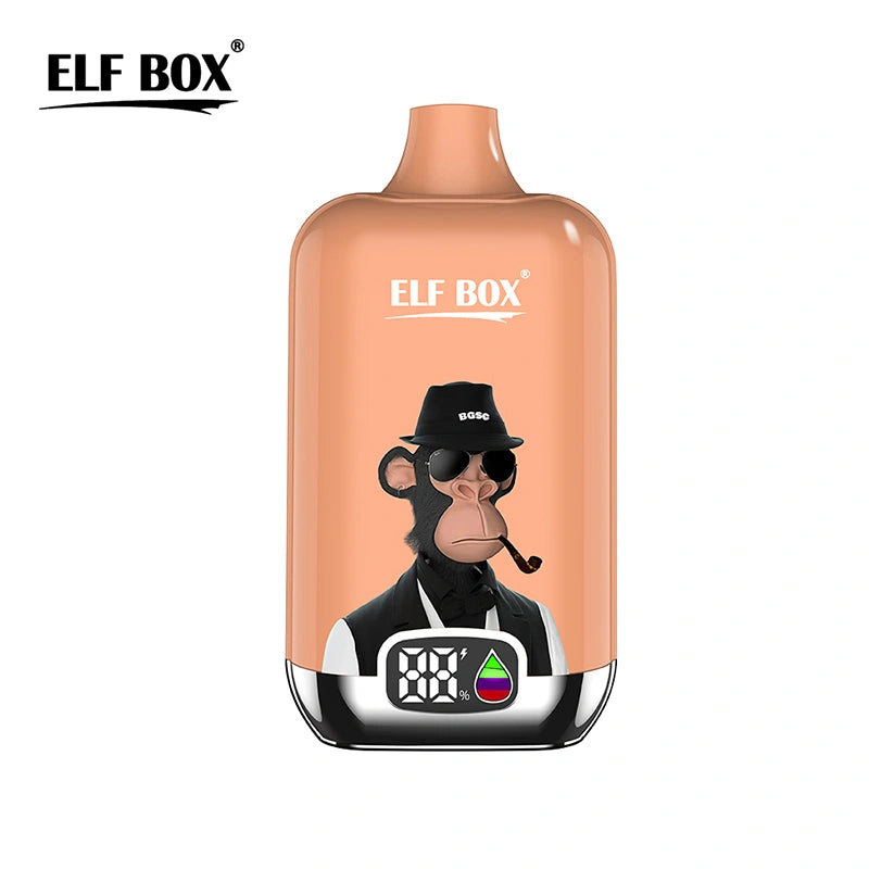 ELF BOX Digital 12000 Puffs 12K Smart Screen Vape E Cigarettes jetables Wholesale