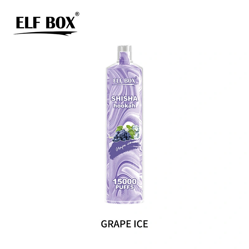 ELF BOX Shisha Hookah 15000 bouffées 15K Crystal jetable Vape E Cigarette Wholesale