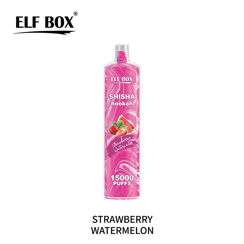ELF BOX Shisha Hookah 15000 bouffées 15K Crystal jetable Vape E Cigarette Wholesale