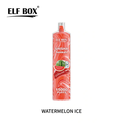 ELF BOX Shisha Hookah 15000 bouffées 15K Crystal jetable Vape E Cigarette Wholesale