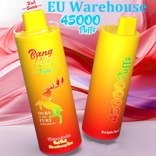 EU Warehouse 3 en 1 Bang King 45000 Puffs 45K Triple Flavors 2025 Disposable Vape Shop