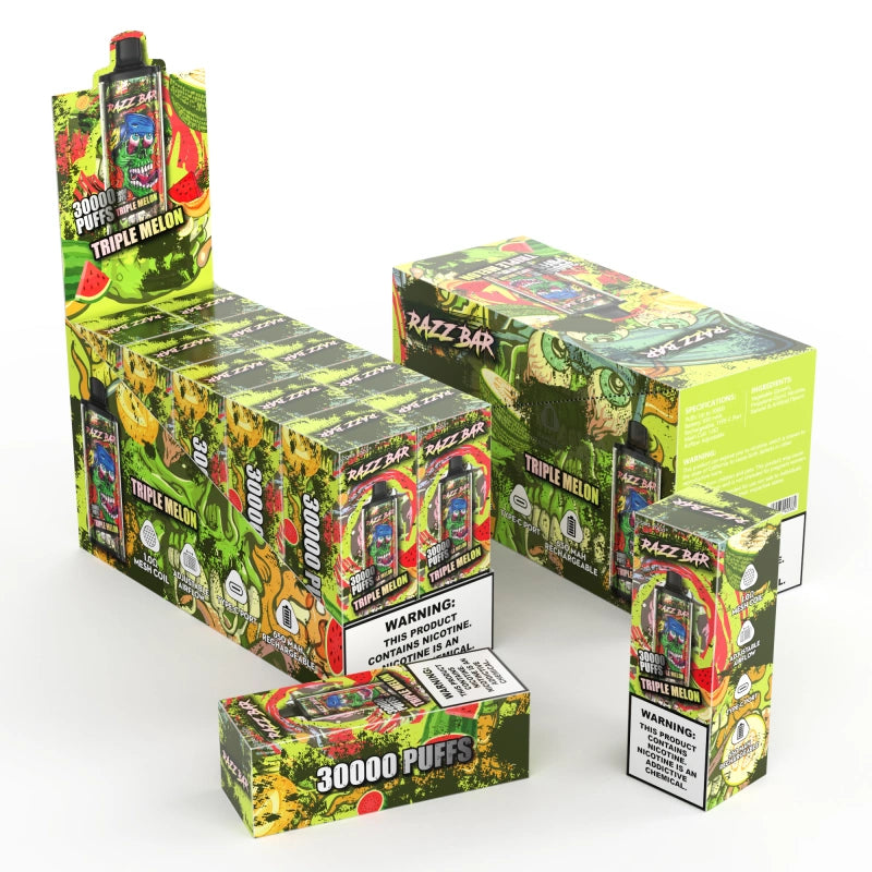 Razz Bar 30000 Puffs 30K Disposable Vape Electronic Cigarette Wholesale EU Warehouse