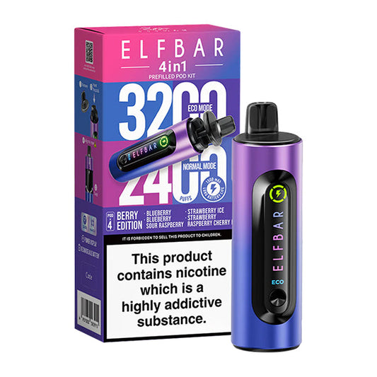 ELF Bar 4-in-1 Prefilled Pod Vape