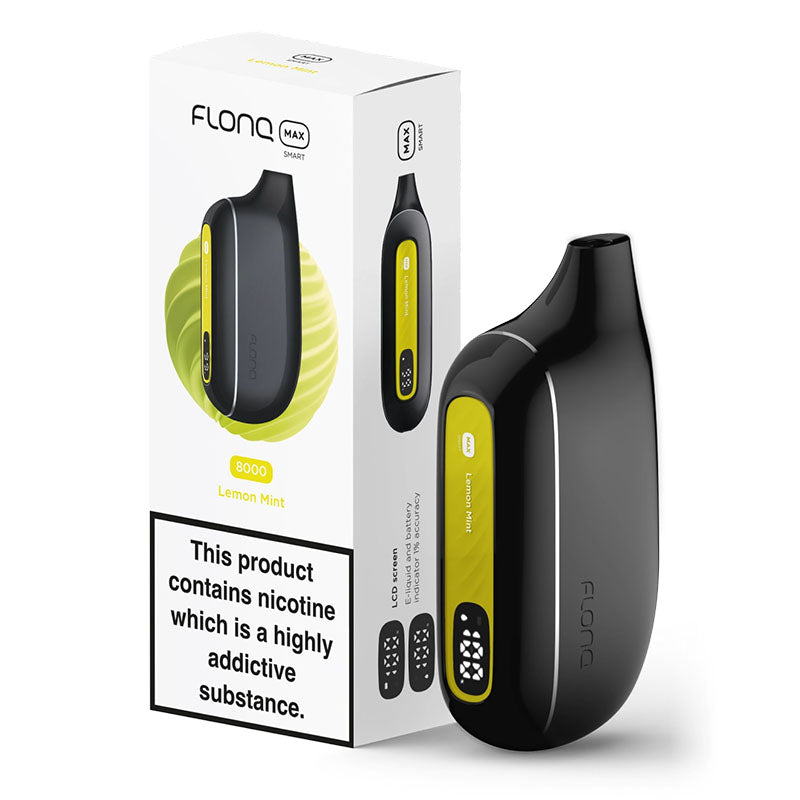 Flonq Max Smart 8000 - 20ml Disposable Vape | 8K Puffs | 2%/5% Nicotine