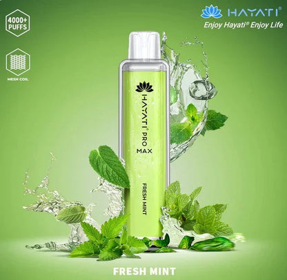 Hayati Pro Max 4000 Puffs  Box Of 10