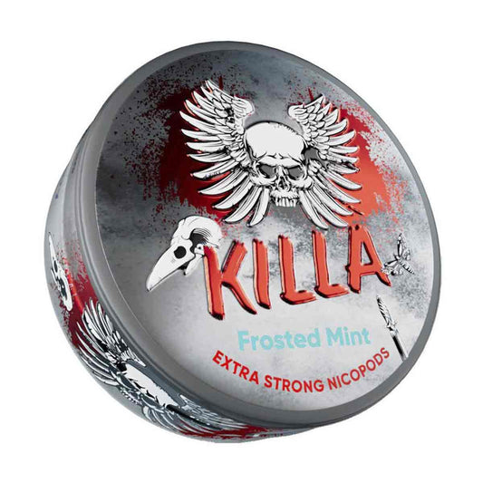 Frosted Mint Killa Nicotine Snus Pouches