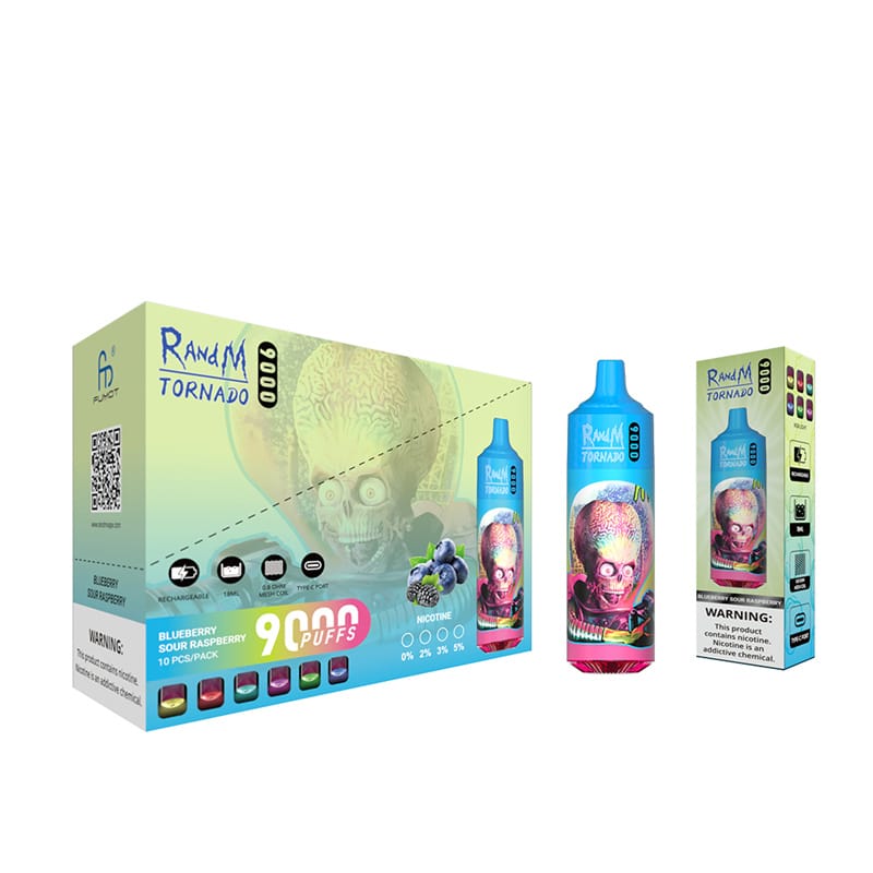 Fumot RandM Tornado 9000 Puffs 9K Disposable Vape Wholesale
