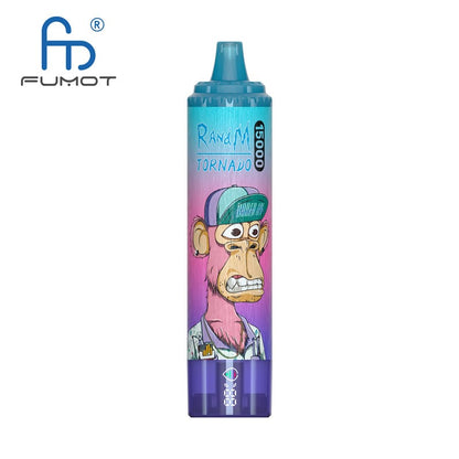 EU Warehouse Fumot Randm Tornado 15000 Puffs 15K LED Screen Disposable Vape Wholesale