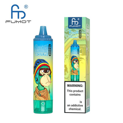 EU Warehouse Fumot Randm Tornado 15000 Puffs 15K LED Screen Disposable Vape Wholesale
