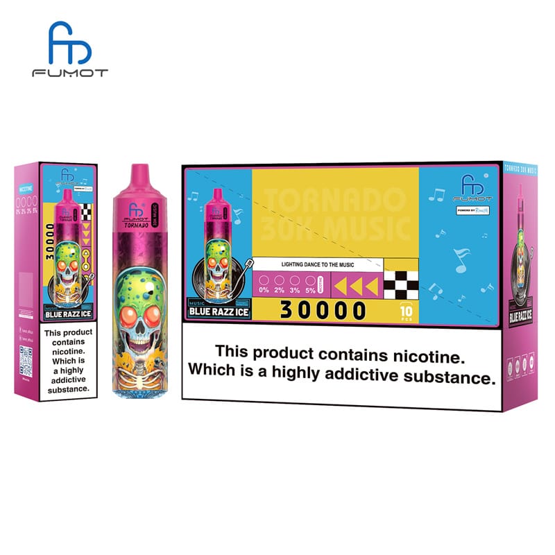 Fumot Randm Tornado 30000 Puffs 30K Music Disposable Vape Wholesale