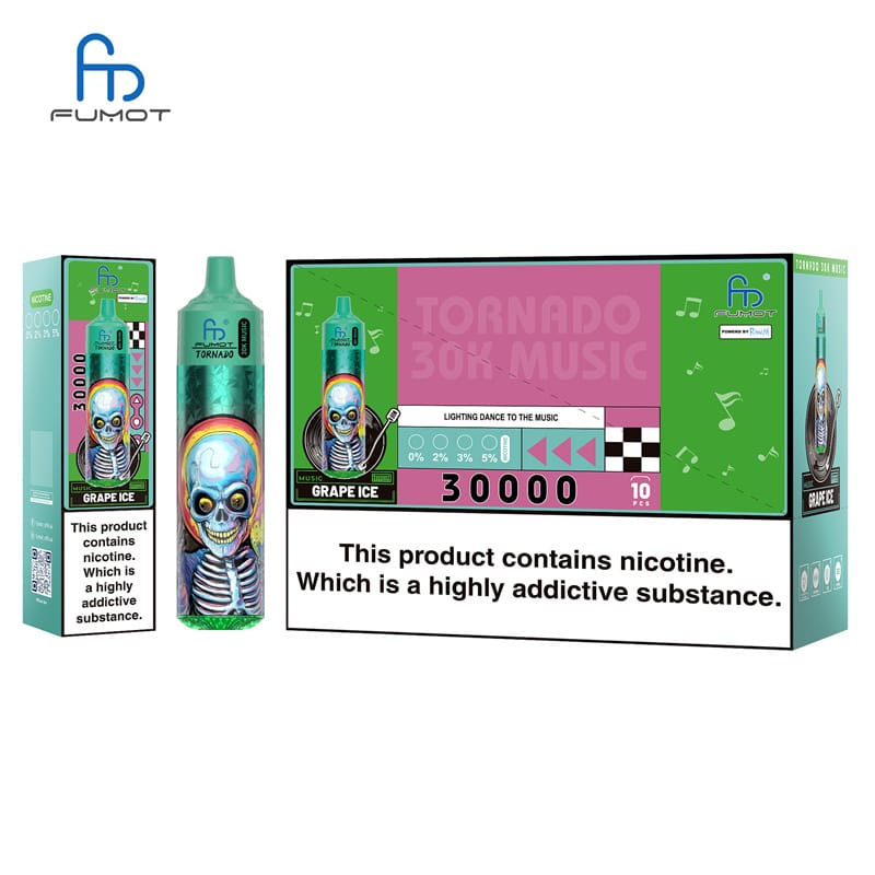 Fumot Randm Tornado 30000 Puffs 30K Music Disposable Vape Wholesale