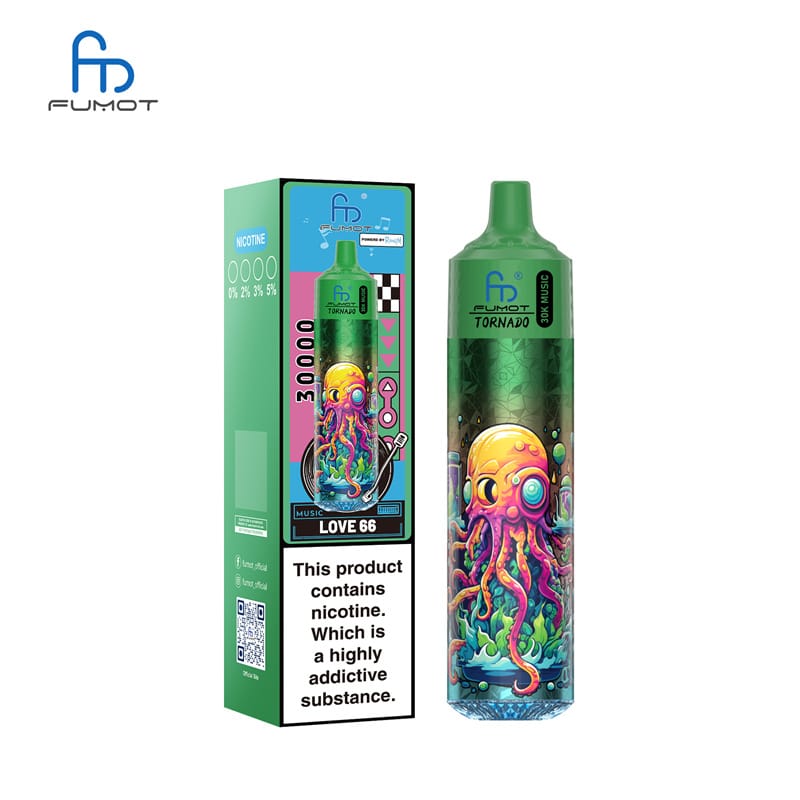 Fumot Randm Tornado 30000 Puffs 30K Music Disposable Vape Wholesale