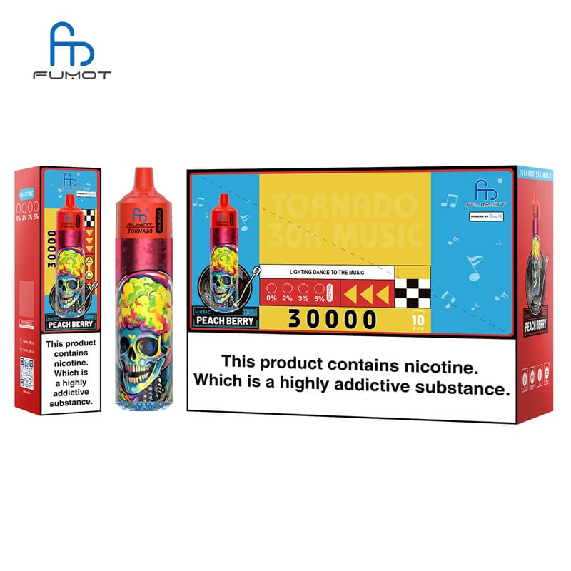 Fumot Randm Tornado 30000 Puffs 30K Music Disposable Vape Wholesale