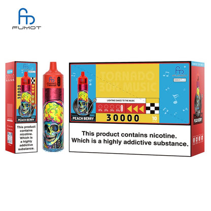 Fumot Randm Tornado 30000 Puffs 30K Music Disposable Vape Wholesale