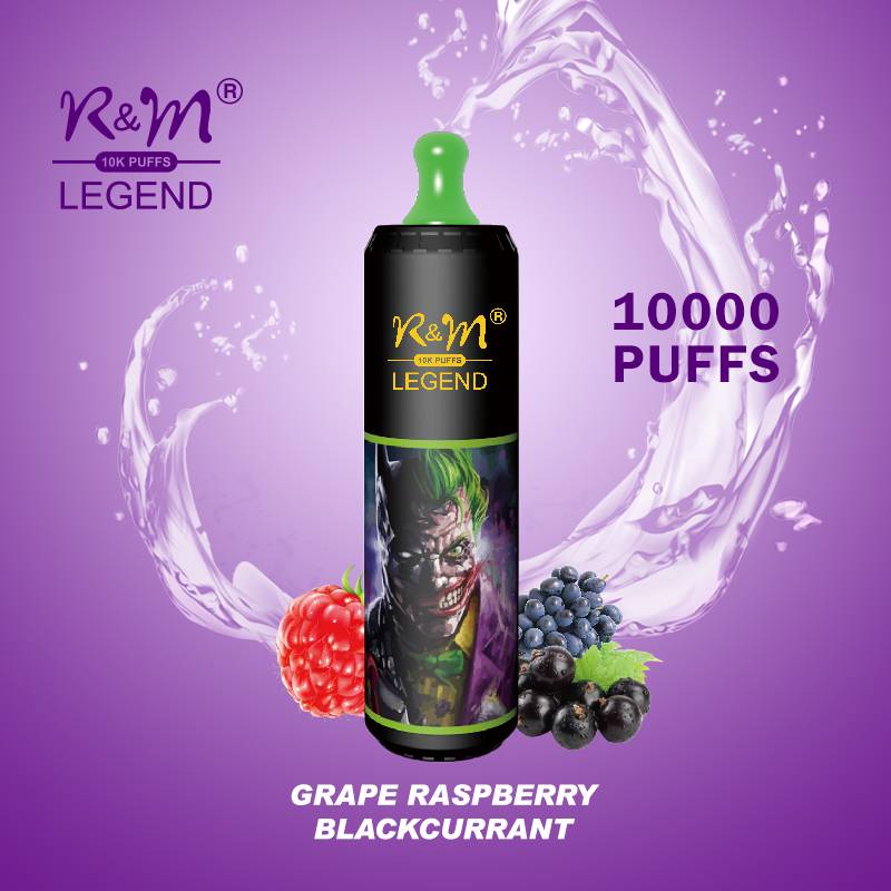 R&M Vape 10000K puffs  Disposable 20ML 850mah 19 Flavor Portable Stylish High-quality E-lectronic c igarette Vape E-liquid V aporizer Pod system Include Nicotine