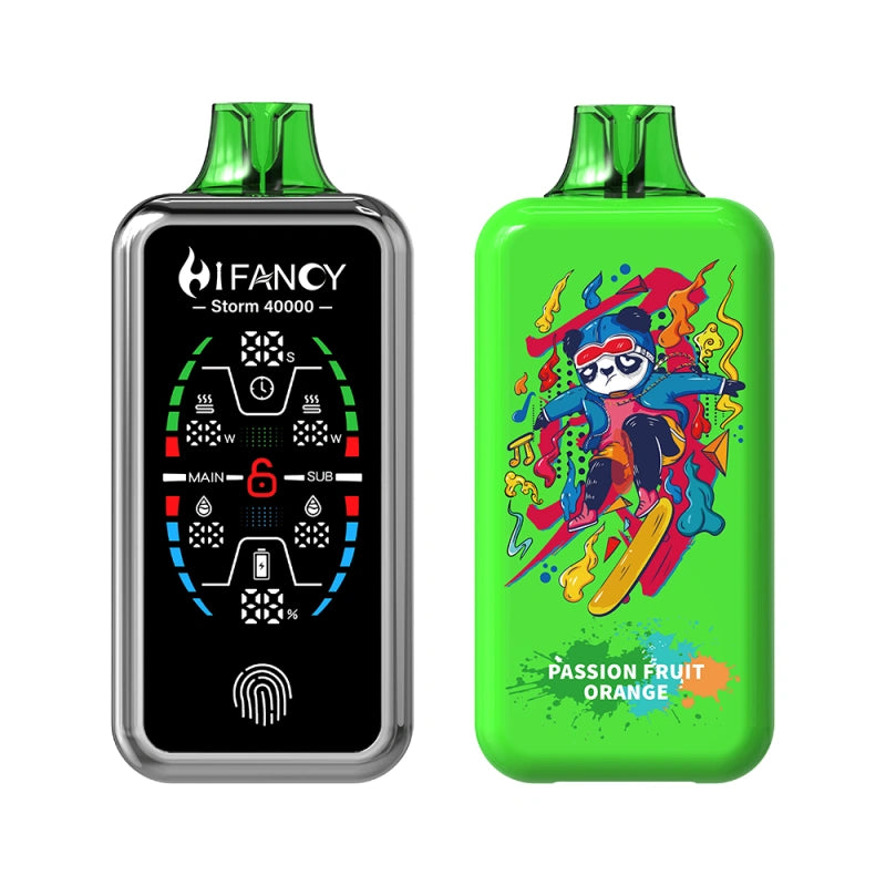 Hifancy 40000 Puffs 40k Storm Disposable Vape Full Smart Screen EU Warehouse