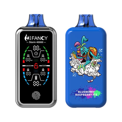 Hifancy 40000 Puffs 40k Storm Disposable Vape Full Smart Screen EU Warehouse