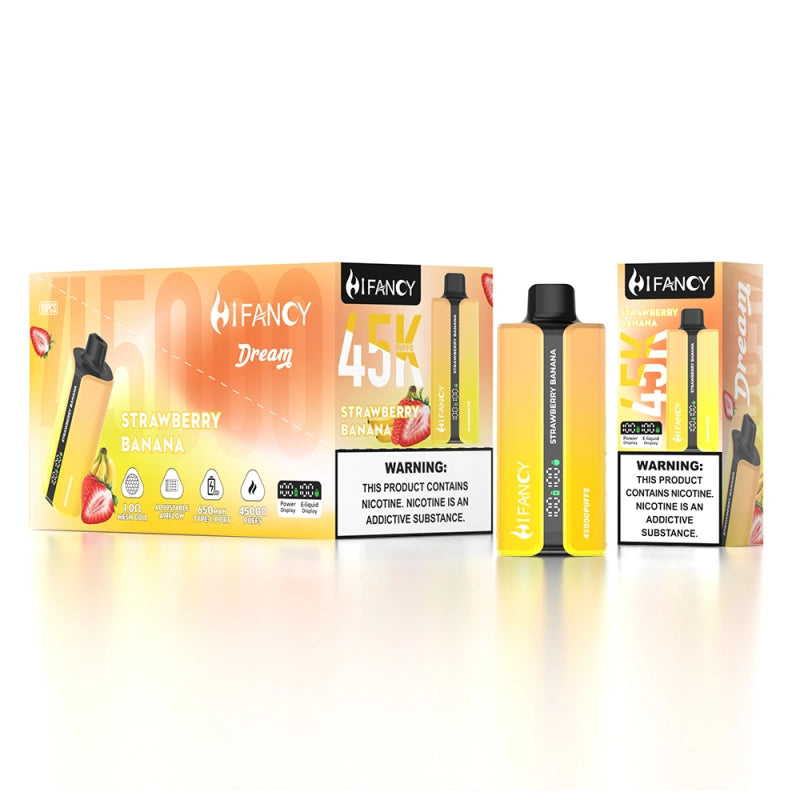 Hifancy 45000 Puffs Disposable Electronic Cigarette Smart Screen Chinese Warehouse Wholesale
