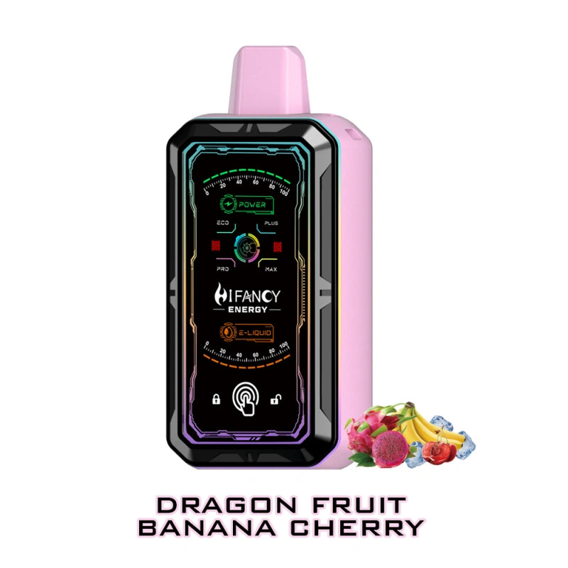 Hifancy Energy 30k Puffs 30000 Touch Switch Full Smart Screen Disposable Vape EU Warehouse