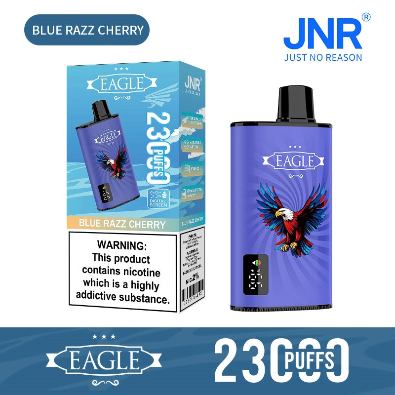 JNR 23000 Puffs 23k Eagle Disposable Vape Smart Screen Electronic Cigarette Wholesale