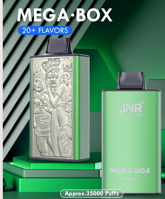 JNR Mega Box 25000 puffs Disposable E Cigarettes vape  850mah 2% 5%  20 Flavors 25K puffs