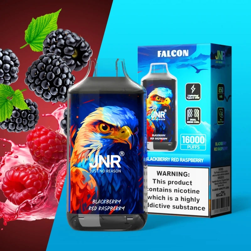 JNR Falcon 16000 Puffs 16K Wholesale Disposable Vape Adjustable Airflow Crystal Electronic Cigarette