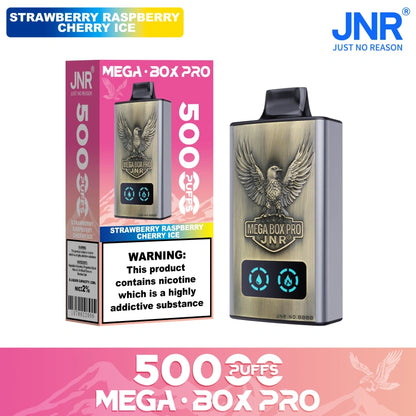 JNR 50000 Puffs 50K Mega Box Pro Wholesale Vape Online Dual Mesh Coil