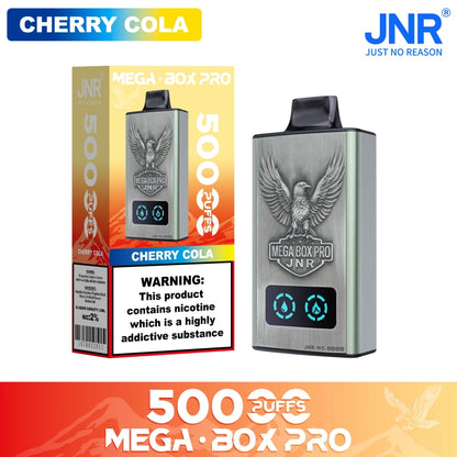 JNR 50000 Puffs 50K Mega Box Pro Wholesale Vape Online Dual Mesh Coil